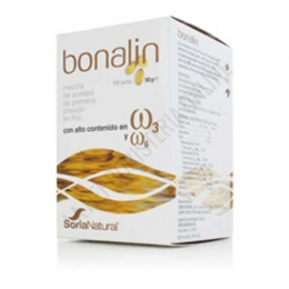 Bonalin aceite de borraja, lino y germen de trigo Soria Natural 100 perlas