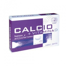 Calcio + Vitamina D Eladiet 30 comprimidos