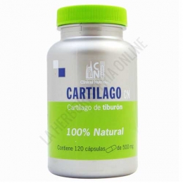 Cartílago de Tiburón 500 mg. CN Dietéticos 120 cápsulas