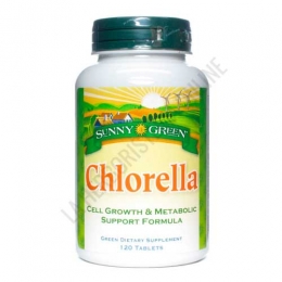 Chlorella 500 mg. Sunny Green Solaray 120 comprimidos