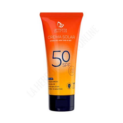 Crema Solar Sport Line Protección 50 resistente al y al sudor 150 ml. | ARMONIA | Herbolario Online, Productos de Herboristería