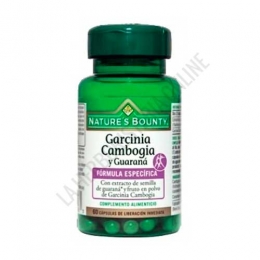 Garcinia Cambogia y Guaran Natures Bounty 60 cpsulas