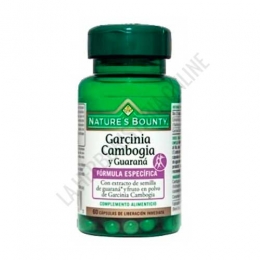 Garcinia Cambogia y Guaran Natures Bounty 60 cpsulas