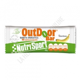 Barrita Outdoor Bar energtica sin cobertura Nutrisport pltano 40 gr.