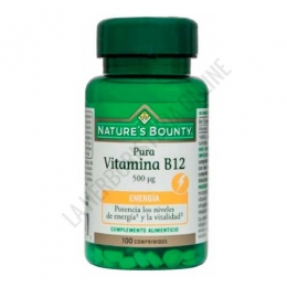 Vitamina B12 500 µg Natures Bounty 100 comprimidos
