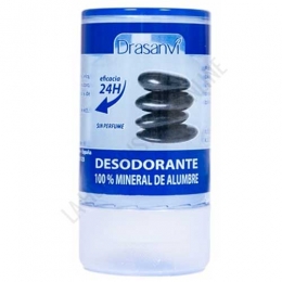Desodorante 100% mineral de alumbre Drasanvi 120 gr.