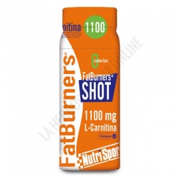 Fatburners Shot L-Carnitina Nutrisport 1100 mg. 60 ml.