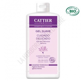 Gel higiene Íntima caléndula y geranio Cattier 200 ml.