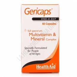 Gericaps Multinutriente Health Aid 60 cápsulas