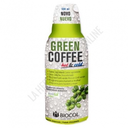 Green Coffee Hot & Cold Cafe Verde líquido Biocol 500 ml. 