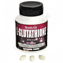 L-Glutation 250 mg. Health Aid 60 comprimidos
