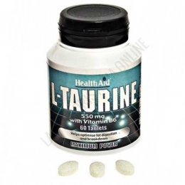 L-Taurina 550 mg. Health Aid 60 comprimidos