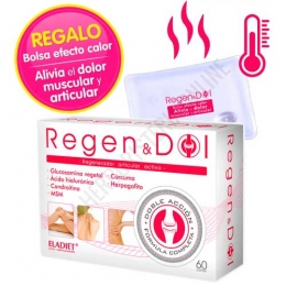 PACK Regendol Eladiet 60 comprimidos +  BOLSA EFECTO CALOR GRATIS 