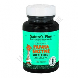 Papaya Enzyme Natures Plus 180 comprimidos masticables