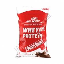 Whey Gold Protein 100% Suero Nutrisport sabor chocolate 2000 gr.