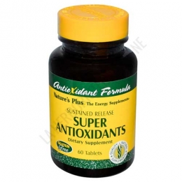 Super Antioxidants acción retardada Natures Plus 60 comprimidos