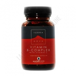 Vitamina B Complex con Vitamina C Terranova 100 cápsulas