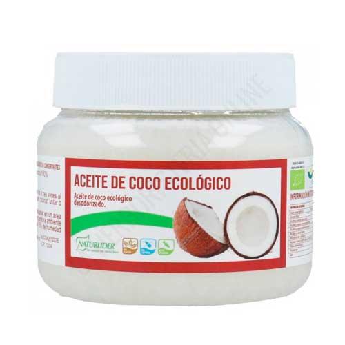CocoLider Aceite de Coco desodorizado Ecológico Naturlider 500 ml.