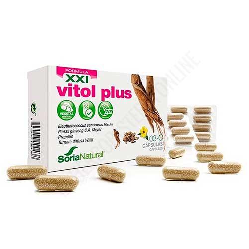 Vitol Plus XXI 3-C Soria Natural 30 comprimidos liberación prolongada