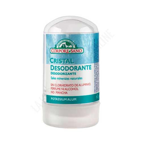 Desodorante mineral Cristal Corpore Sano barra 60 gr.