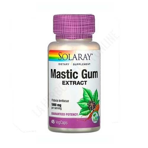 Mastic Gum goma de Lentisco Solaray 45 cápsulas vegetales