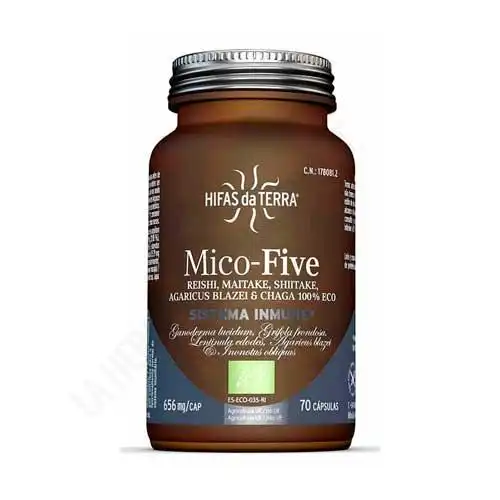 Mico Five Reishi HDT Hifas Da Terra 70 cpsulas - 