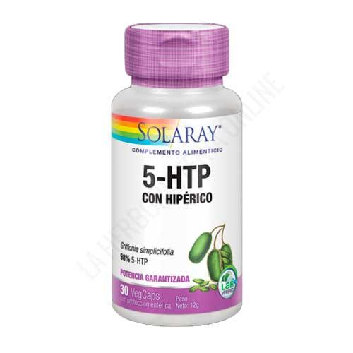 5HTP + St. Johns (Hipérico) Solaray 30 cápsulas - 
