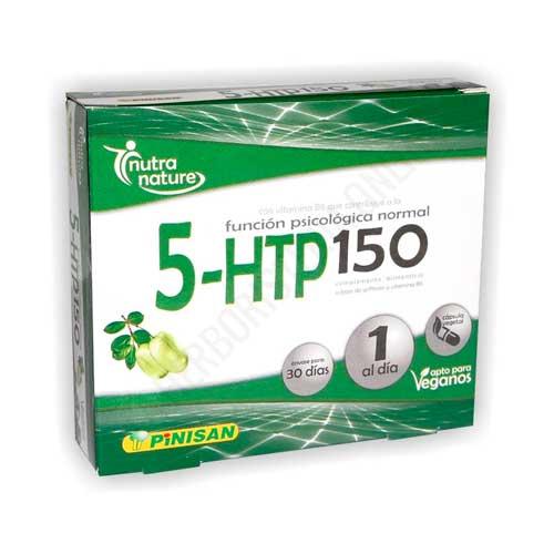 5-HTP 150 mg. Pinisan 30 cápsulas