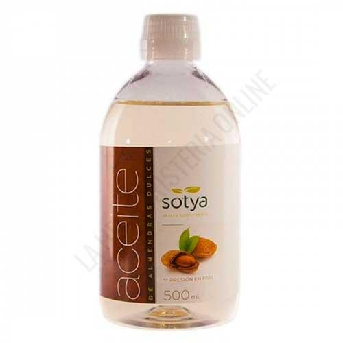 Aceite de Almendras dulces Sotya 500 ml.