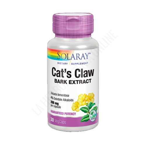 Cats Claw (uña de gato) Solaray 30 cápsulas