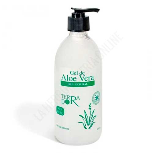 Gel de Aloe Vera 100% natural Terra Dor Derbós 500 ml.