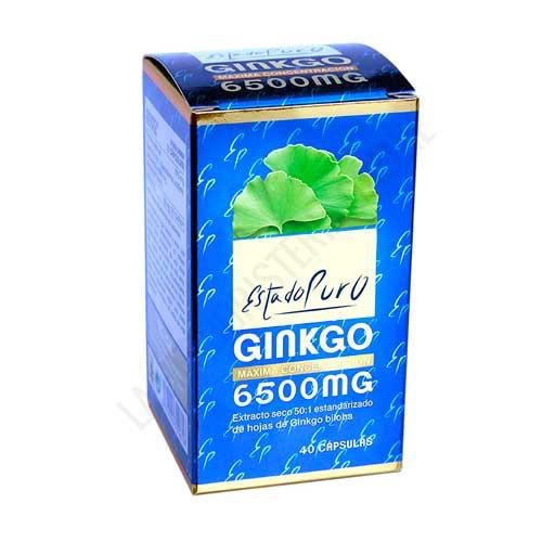Ginkgo Biloba 6500 mg. Estado Puro Tongil 40 cápsulas vegetales