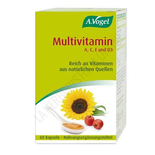 Multivitamin A, C, D y E A. Vogel 60 perlas - PRODUCTO DESCATALOGADO POR EL LABORATORIO FABRICANTE.