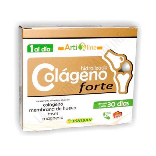 NUEVO Colageno con Magnesio Forte 1 al da Pinisan 30 cpsulas - NOVEDAD! Colgeno Hidrolizado Forte con Magnesio AHORA MS ECONMICO y reforzado con MSM. Slo 1 cpsula al da. Colageno Hidrolizado Forte de Pinsan contiene ingredientes avalados por estudios clnicos y 1 slo blister de 30 cpsulas dura todo el mes.   Ahora DISPONIBLE PACK 2 UDS. Colgeno Hidrolizado Forte Pinisan con ENVO GRATIS - Pulse aqu para acceder al pack.