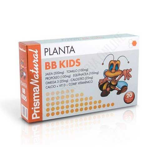 Planta BB Kids jalea real Prisma Natural 20 ampollas