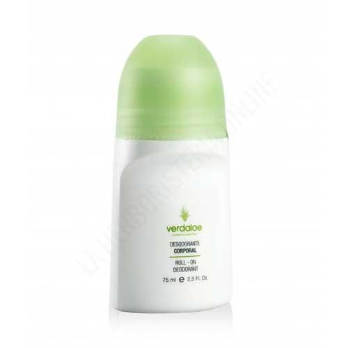 Desodorante corporal unisex Aloe roll on Verdaloe 75 ml.