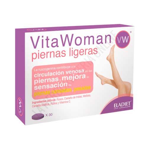 Vitawoman piernas ligeras Eladiet 30 comprimidos