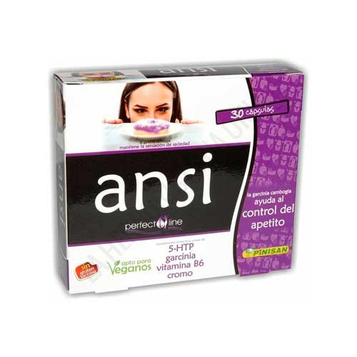 PerfectLine Ansi Pinisan 30 cápsulas - Perfectline Ansi de Pinisan es un producto recomendado para aquellas personas que sienten ansiedad por las comidas y el 