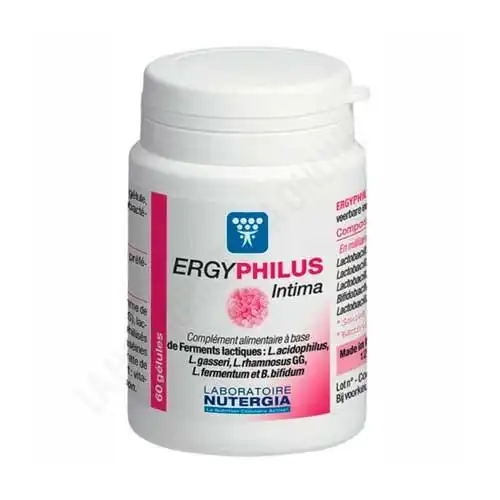 Ergyphilus Intima flora vaginal y urinaria Nutergia 60 cpsulas