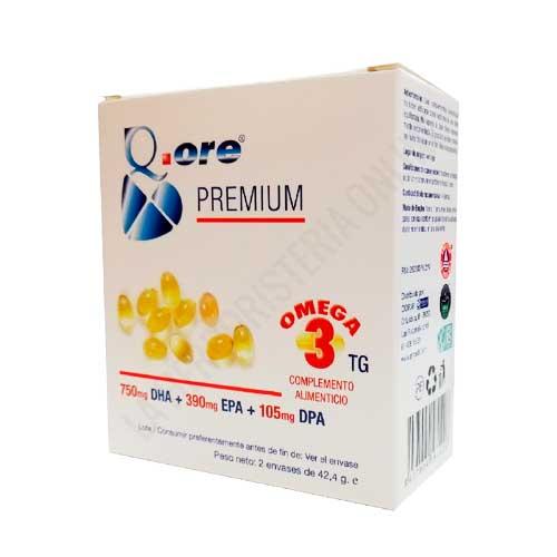Q.Ore Premium Omega 3 Anroch Fharma 120 perlas
