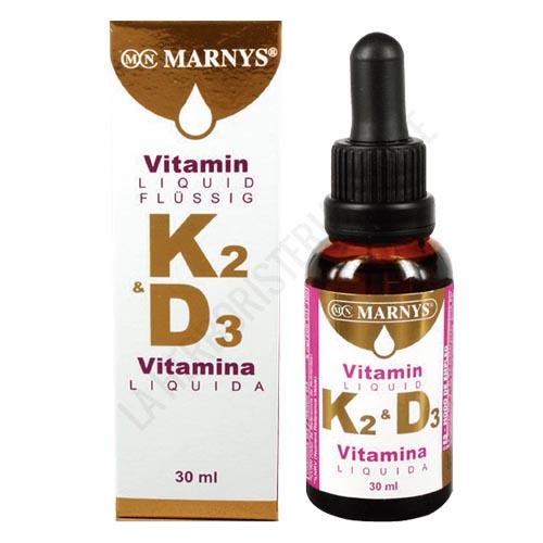 Vitamina K2 y D3 líquidas Marnys 30 ml.