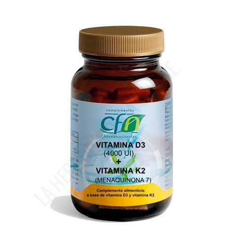 Vitamina D3 + K2 CFN 60 cápsulas