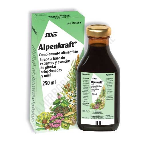 Alpenkraft jarabe vías respiratorias Salus 250 ml.