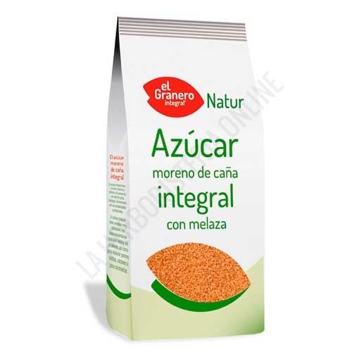 Azúcar moreno de caña integral con melaza El Granero Integral 1 Kg.