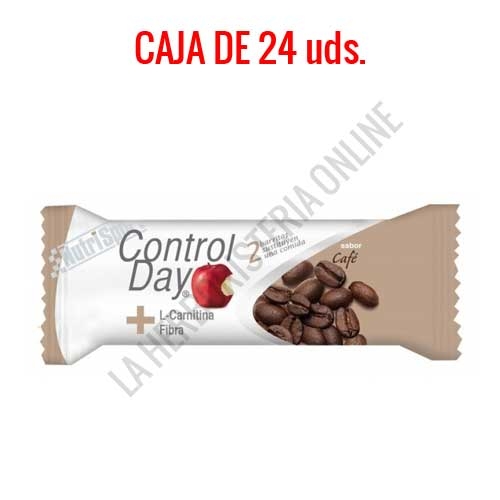 Barritas sustitutivas ControlDay NutriSport sabor café caja de 24 uds.