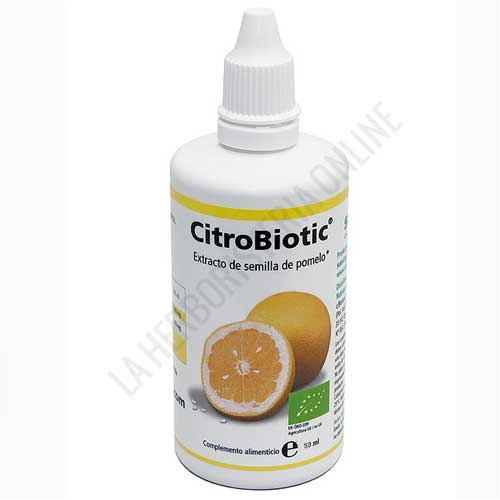 Citrobiotic extracto BIO líquido de semilla de pomelo Sanitas 50 ml.