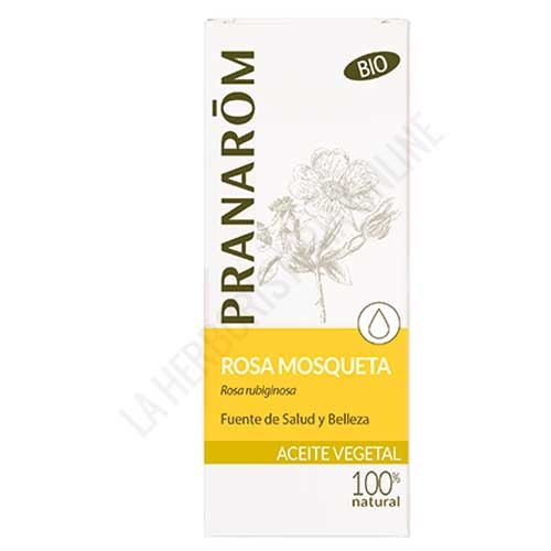 Aceite vegetal de Rosa Mosqueta BIO Pranarom 50 ml.