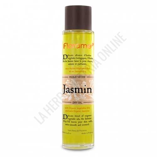 Aceite Seco cuerpo y cabello Jazmin BIO Florame 100 ml.
