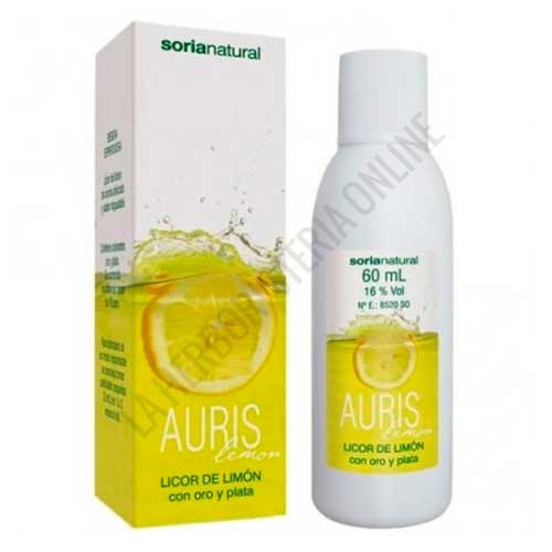 Auris Lemon Licor de Limon Soria Natural 60 ml.