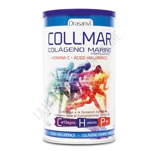 Collmar Colageno Marino Hidrolizado con Vitamina C y Acido Hialuronico Drasanvi 275 g.